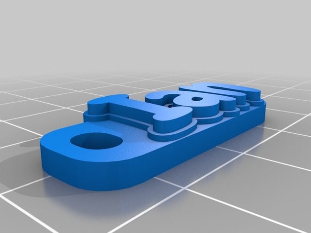 ian llaveros personalizado 3D print model - Mito3D