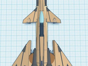 stryker izci markıı 3d baskı uzay gemileri starfighter 3d print model - Mito3D
