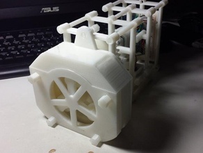pompa peristaltica intercambiabili tubi di ingegneria arduino ingranaggio precisione 3d print model - Mito3D