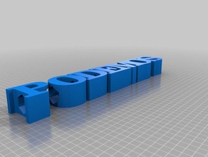 podemos--meu texto personalizado porta-lápis sinais logotipos 3d print model - Mito3D