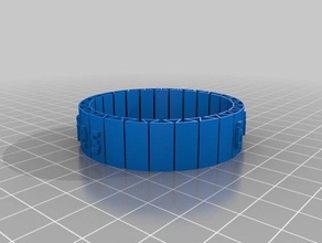 6 axis technologies bracelets customized 3d print model - Mito3D