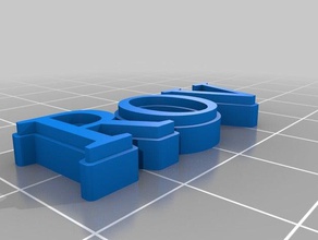 rov Schlüsselanhänger angepasst 3d print model - Mito3D