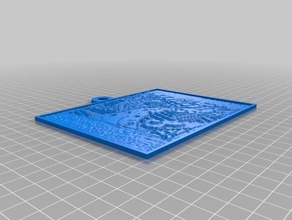 naomizen 2d a arte personalizado 3d print model - Mito3D