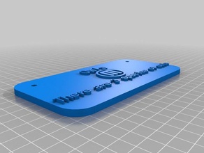 baykuş işaretler logoları özelleştirilmiş 3d print model - Mito3D