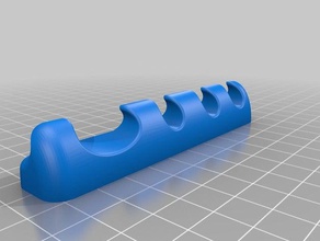 spazzolino da denti staffa bagno 3d print model - Mito3D