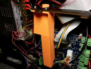 hava kanalı ctc 3d yazıcı step sürücüler aksesuarlar 40mm fan 3d print model - Mito3D