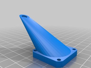 il mio personalizzato parametrico condotto della ventola 3d la stampante accessori 3d print model - Mito3D