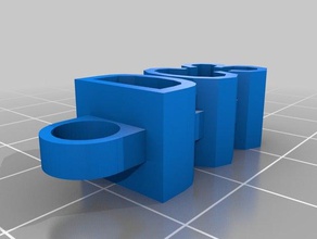 dc3 Schlüsselbund - Organisation angepasst 3d print model - Mito3D