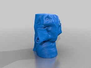 originale dell'orecchio del cane scansione ct biologia 3d print model - Mito3D