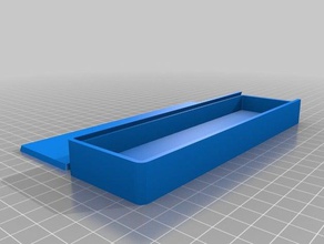 meine angepasste parametrische box-Schiebe-Deckel tool Inhaber Boxen 3d print model - Mito3D