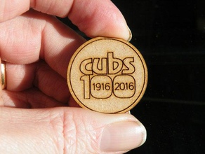 cub camp tokens coins badges 3d print model - Mito3D