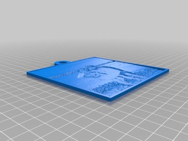 md 2d a arte personalizado 3D print model - Mito3D