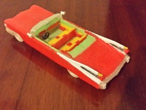 cadillac veicoli 3d print model - Mito3D