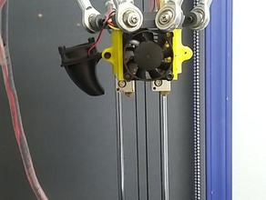 delta g2s e3d clone dual fan shroud Drucker Zubehör 3d print model - Mito3D