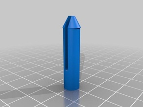 mi personalizados a través del orificio tapón pasador de retención partes 3d print model - Mito3D