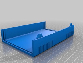 my customized box power supply bottom electronics 3d print model - Mito3D