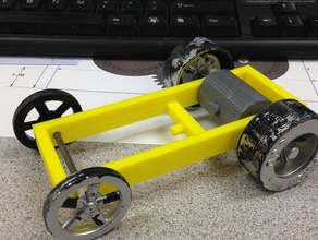 banda rubber racer outros engineeringproject makeredchallenge solidworks 3d print model - Mito3D