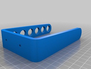 6 diş fırçası tutucu artı delikleri bağlayın 3d baskı durumda baş dur macunu 3d print model - Mito3D