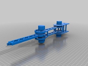 dacb-scara-arm-customizer-version Robotik 3d print model - Mito3D