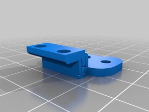 bltouch raised mount 3d printer accessories auto bed leveling folgertech 3d print model - Mito3D