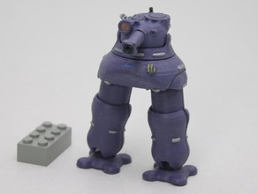 amelix tankoped de modèle des robots mech mecha miniature 3d print model - Mito3D