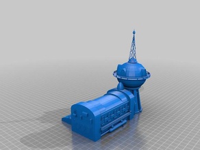 planet express e futurama 3d impressão 3d print model - Mito3D