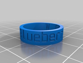 sans gaster anneau les anneaux personnalisé 3d print model - Mito3D