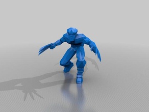 wolverine x-men toys games 3d print model - Mito3D