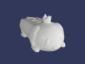 de hot-dog la princesse modèles temps l'aventure animal dessin animé mignon 3d print model - Mito3D