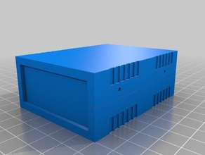 box-80x60x30 electronics customized 3d print model - Mito3D