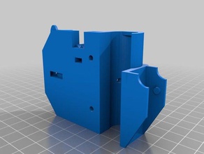 carro eje v2 3d de la impresora partes prusa i3 hephestos trevol3d 3d print model - Mito3D