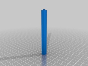 tall pillar construction toys customized 3d print model - Mito3D