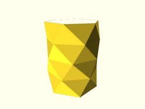 parametric hexagon box containers customizer 3d print model - Mito3D