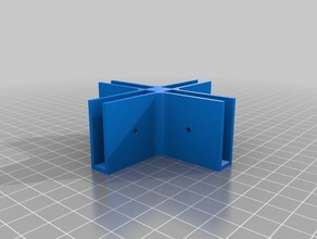 mon personnalisés support de montage modules système rayonnage bricolage 3d print model - Mito3D