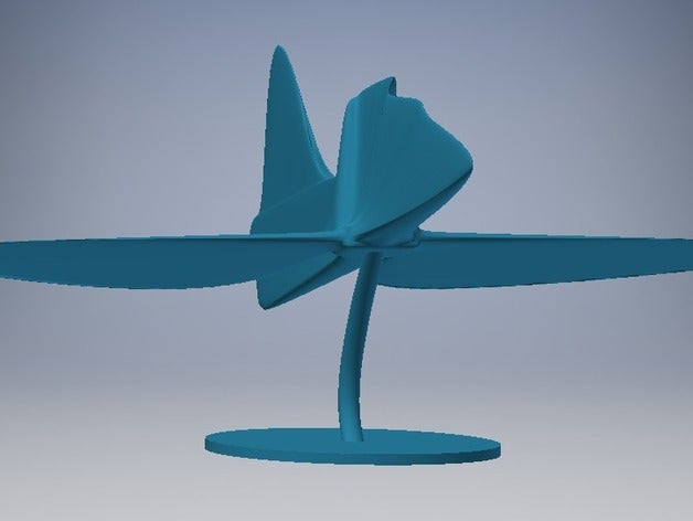 knight butterfly combat jet decor abstract art aeroplane decoration fairy showpiece 3D print model - Mito3D