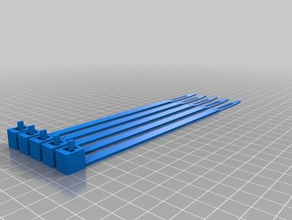 meine angepasste Kabelbinder Teile 3d print model - Mito3D