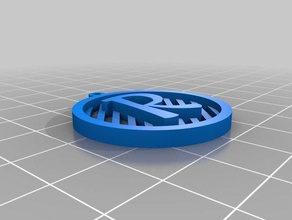 pendiente letra brincos personalizado 3d print model - Mito3D