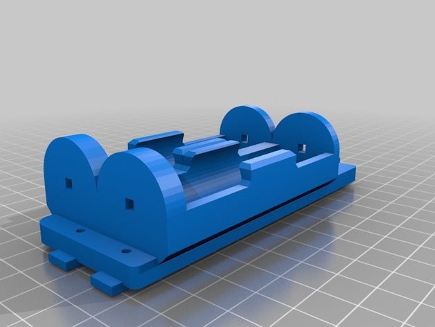 nerf strife 18650 bateria titular brinquedo jogo acessórios 3D print model - Mito3D