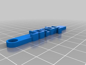 jordy azul oscuro organización personalizado 3d print model - Mito3D