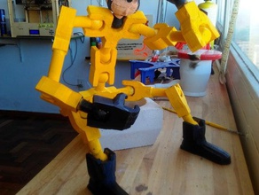 pupazzo di armatura i giocattoli giochi stopmotion toydesign 3d print model - Mito3D