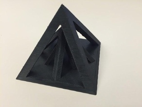 piramit şey 3d baskı testler 3d print model - Mito3D