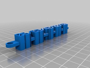 callme organização personalizado 3d print model - Mito3D