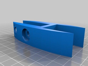 bed railing bracket 3d printing 3d print model - Mito3D