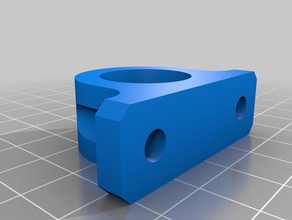 19 mm tube holder robotics customized 3d print model - Mito3D