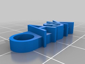 pergunte organização personalizado 3d print model - Mito3D