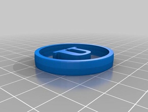 meine angepasste kardanischer Brief Zeichen logos 3d print model - Mito3D