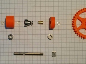 wade 5mm Welle-kit 3d Drucker Teile 3d print model - Mito3D