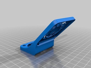 makergear m2 cobertura da ventoinha de recortes 3d a impressora partes 3d print model - Mito3D