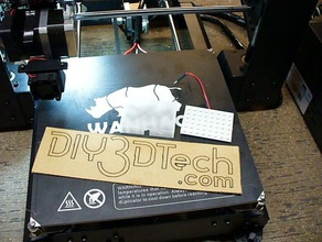 led cubierta de la lente wanhao otras impresoras 3d impresión luz del tira duplicador i3 3d print model - Mito3D