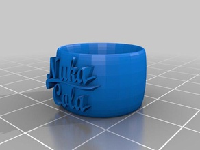 nuka-cola anello anelli 3d print model - Mito3D